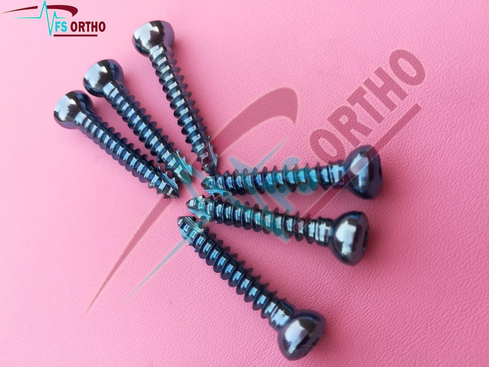 Cortex Screws 4.5mm, Self-tapping, Titanium grade 5 Screws (180 pcs)