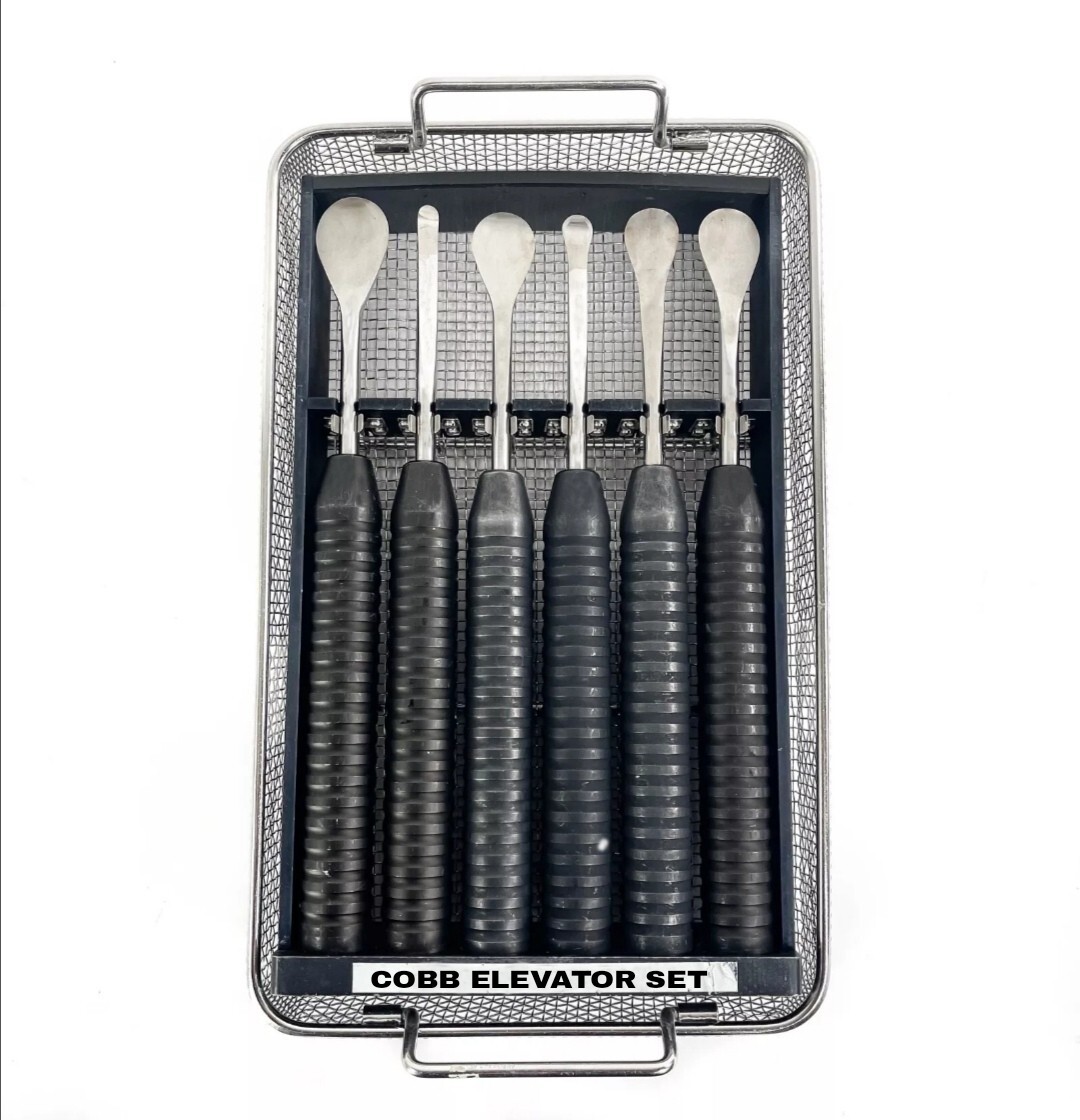 Orthopedic Spine XL Magnum Cobb Elevator Set of 6 PCS PREMIUM