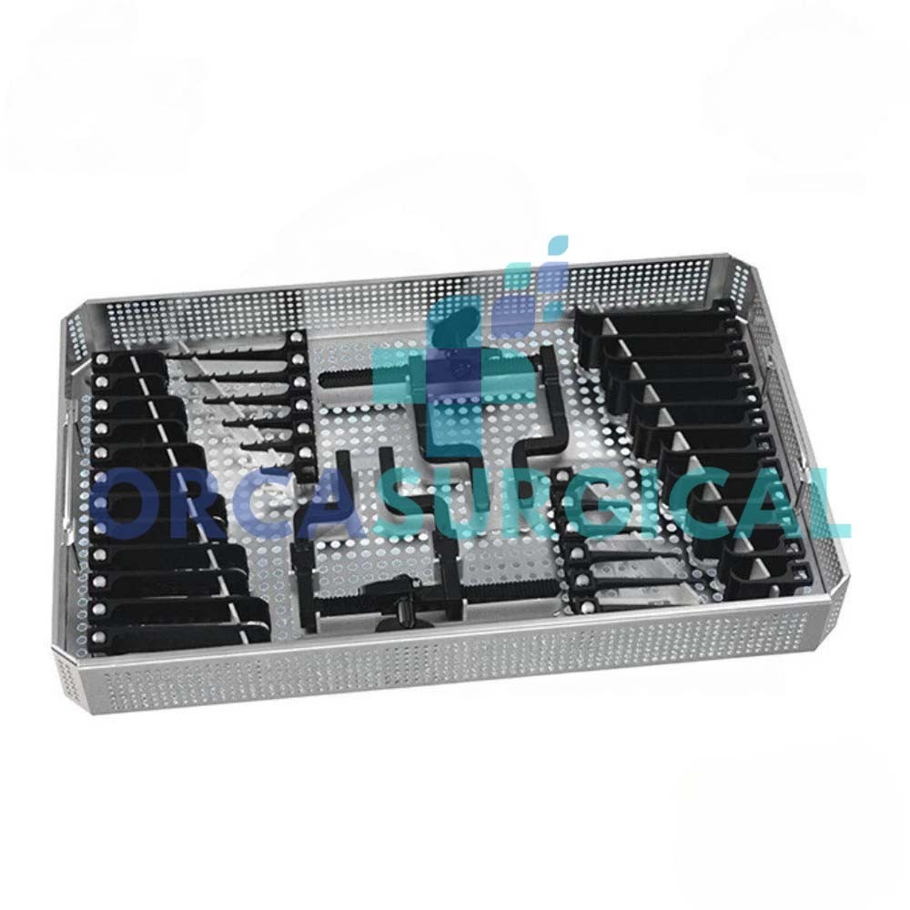 McCulloch Lumbar Retractor Set | Surgical Instruments With Sterilization Box