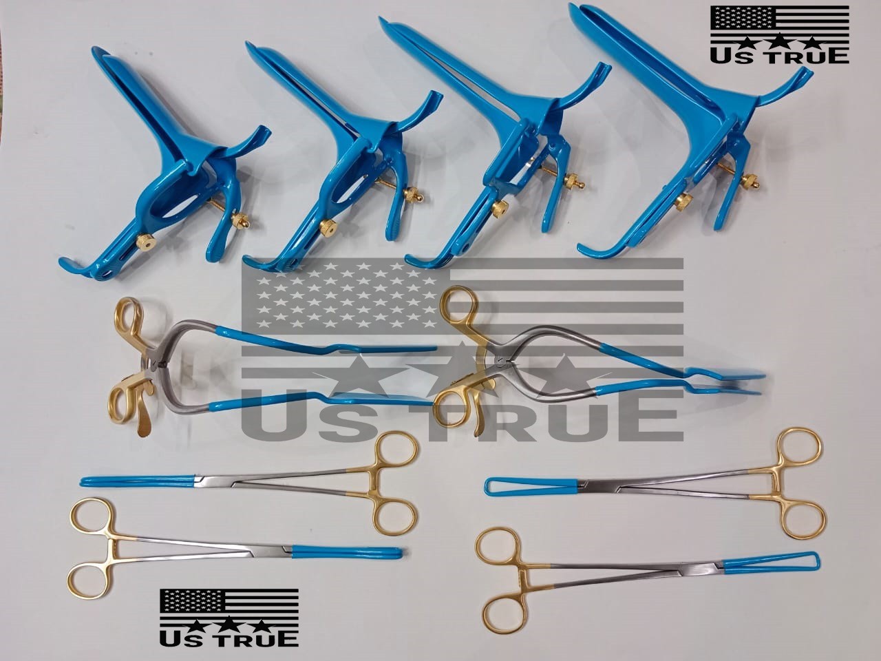 LLETZ Coated (Blue) Gynecology Set Kit Electro Surgical OBGYN