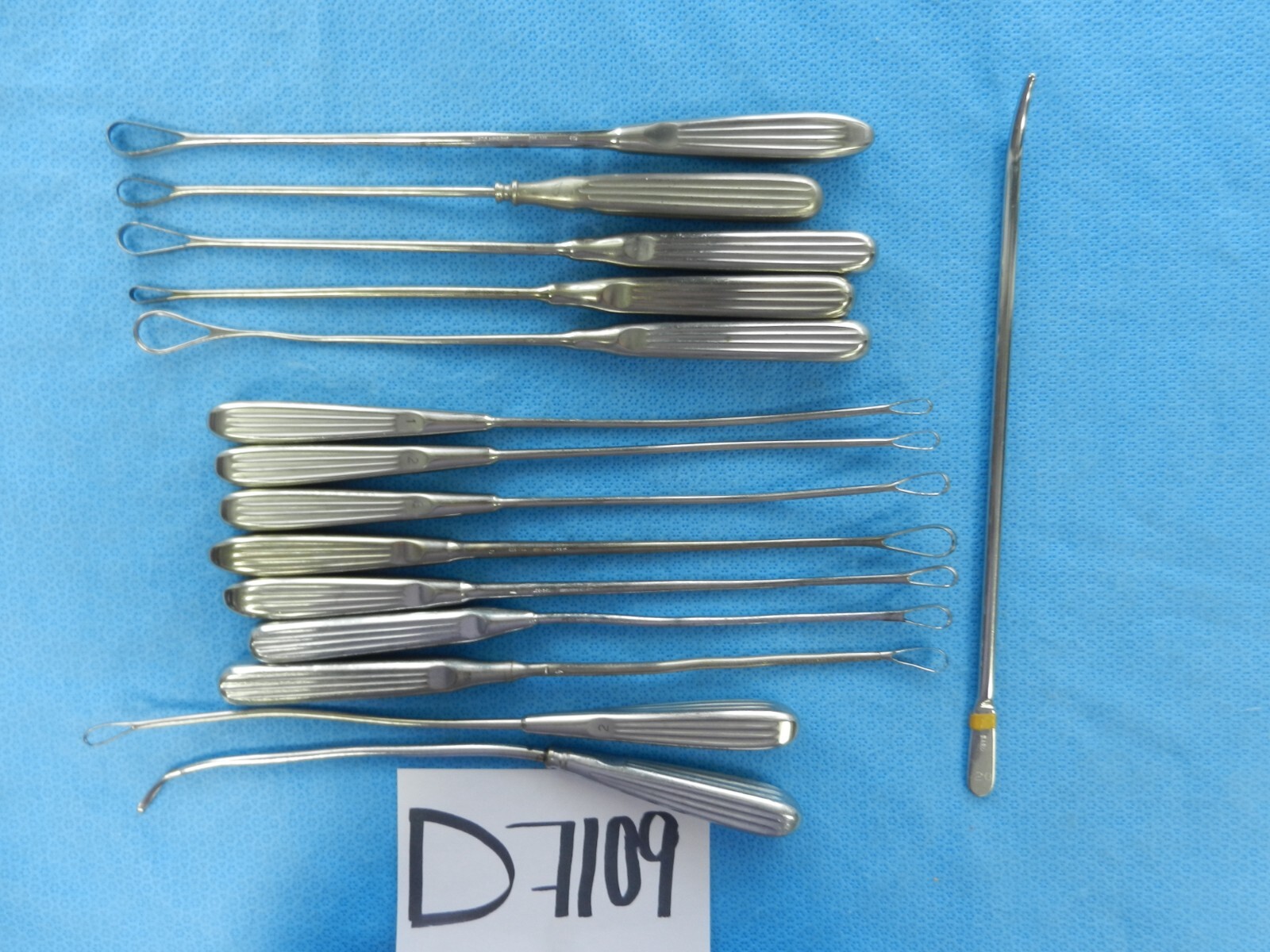 D7109 Pilling Weck V. Mueller Surgical Instruments Lot of 15 Approx. 27-30cm