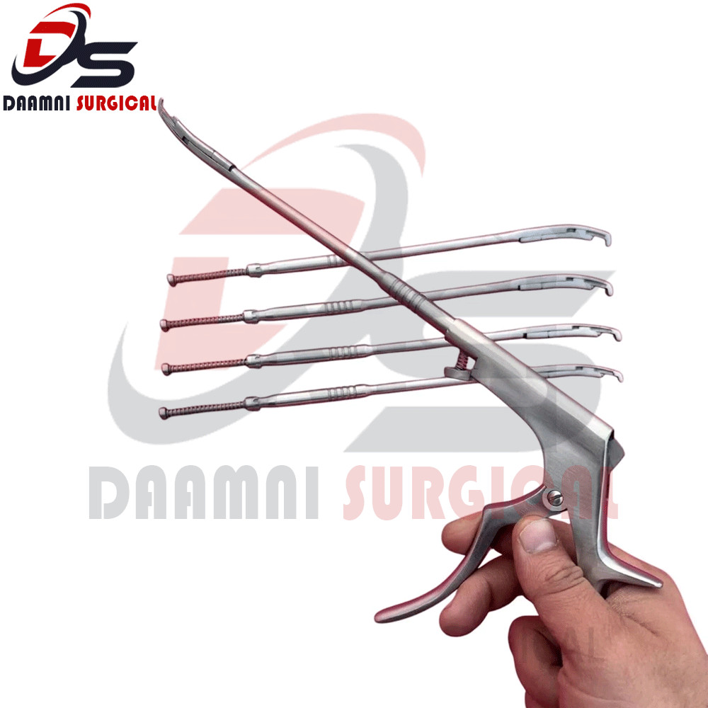 Angled Interlaminar Spine Endoscopic Set Spine Endoscopic Surgery Rongeur Set