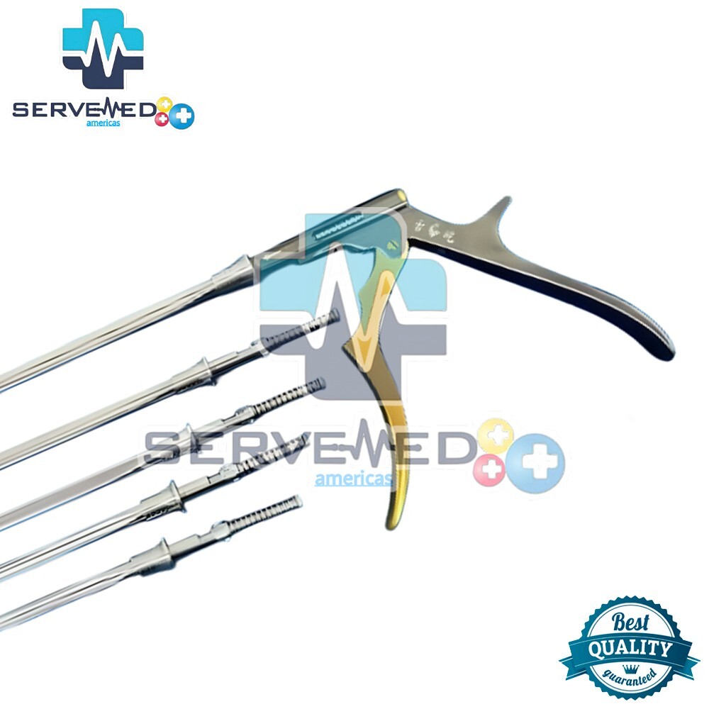 40° Kerrison Rongeurs Rotating 360° Angle 1mm,2mm,3mm,4mm,5mm Lenght 18cm