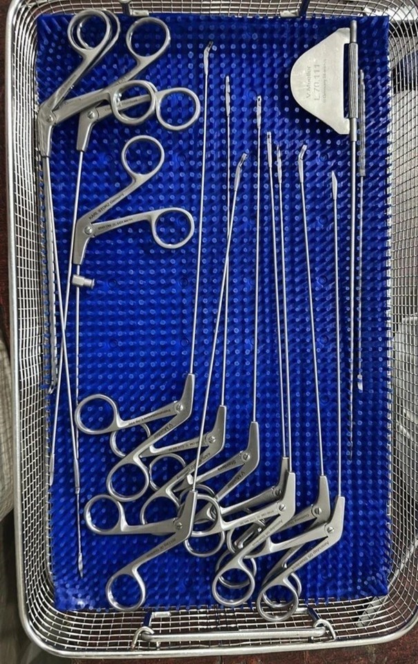 Aesculap Karl Storz V. Mueller ENT FESS Sinus Surgery Instrument Set 14 Pieces