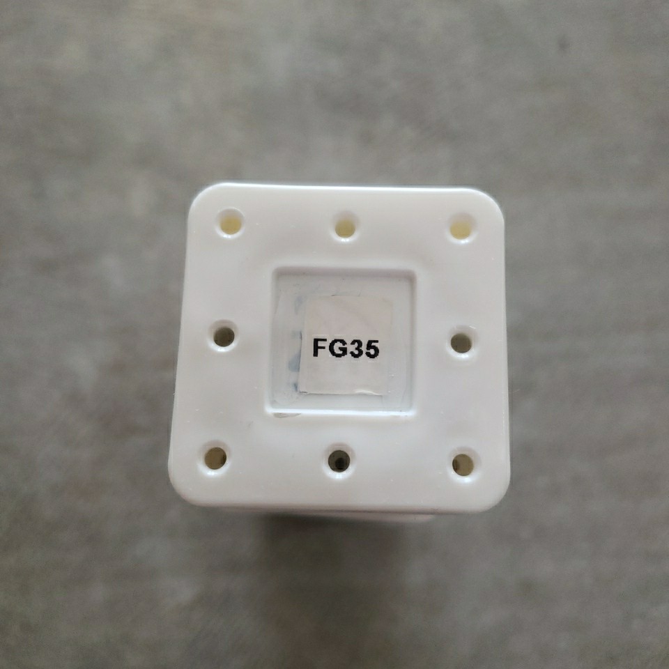 Lot 10 Microban Zirc Magnetic Dental Bur Holder 1½” White
