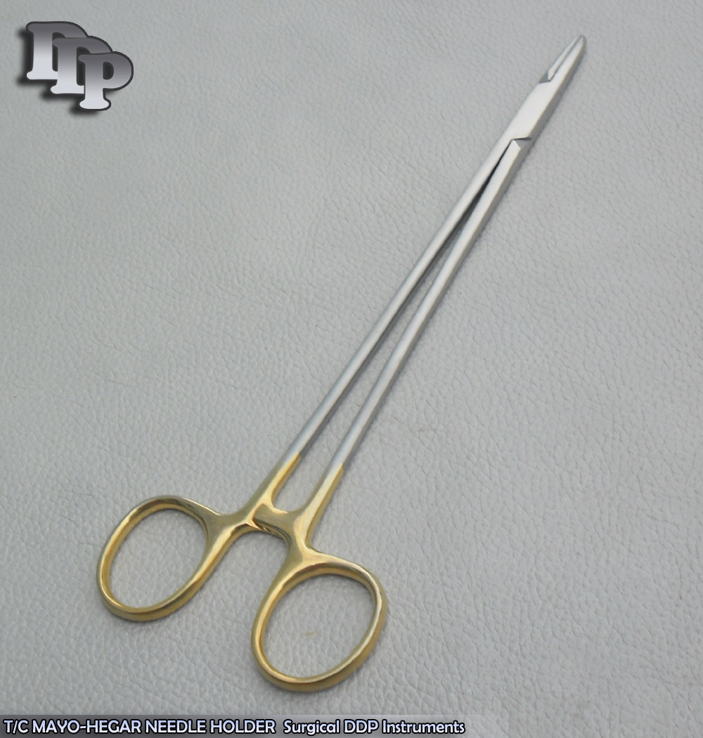 T/C MAYO-HEGAR NEEDLE HOLDER 9″ Surgical Instruments
