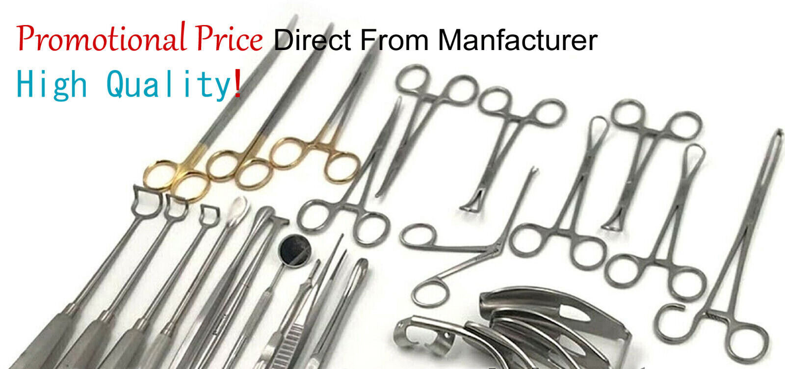 Tonsillectomy and Adenoidectomy 30 pcs Kit Surgical Instruments Set with Box