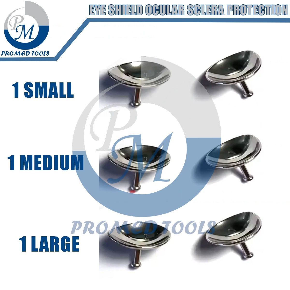 Eye shield Ocular Sclera Protection Laser Tattoo Remove Eyelid 3 Pairs S M L