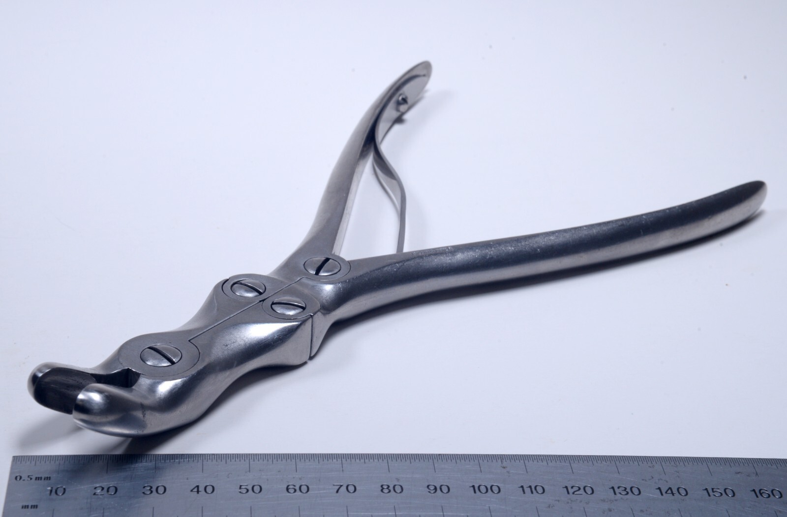 Pilling Ruskin Rongeur 8½” Curved Double Action Stainless Steel Surgical