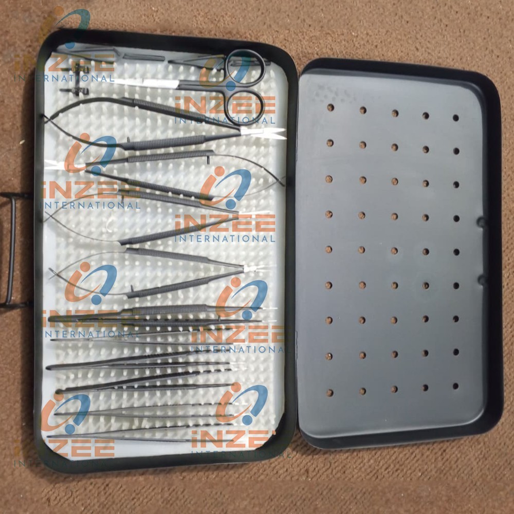 Basic Hand Surgery Set of Micro High Quality Surgical Instruments With Case