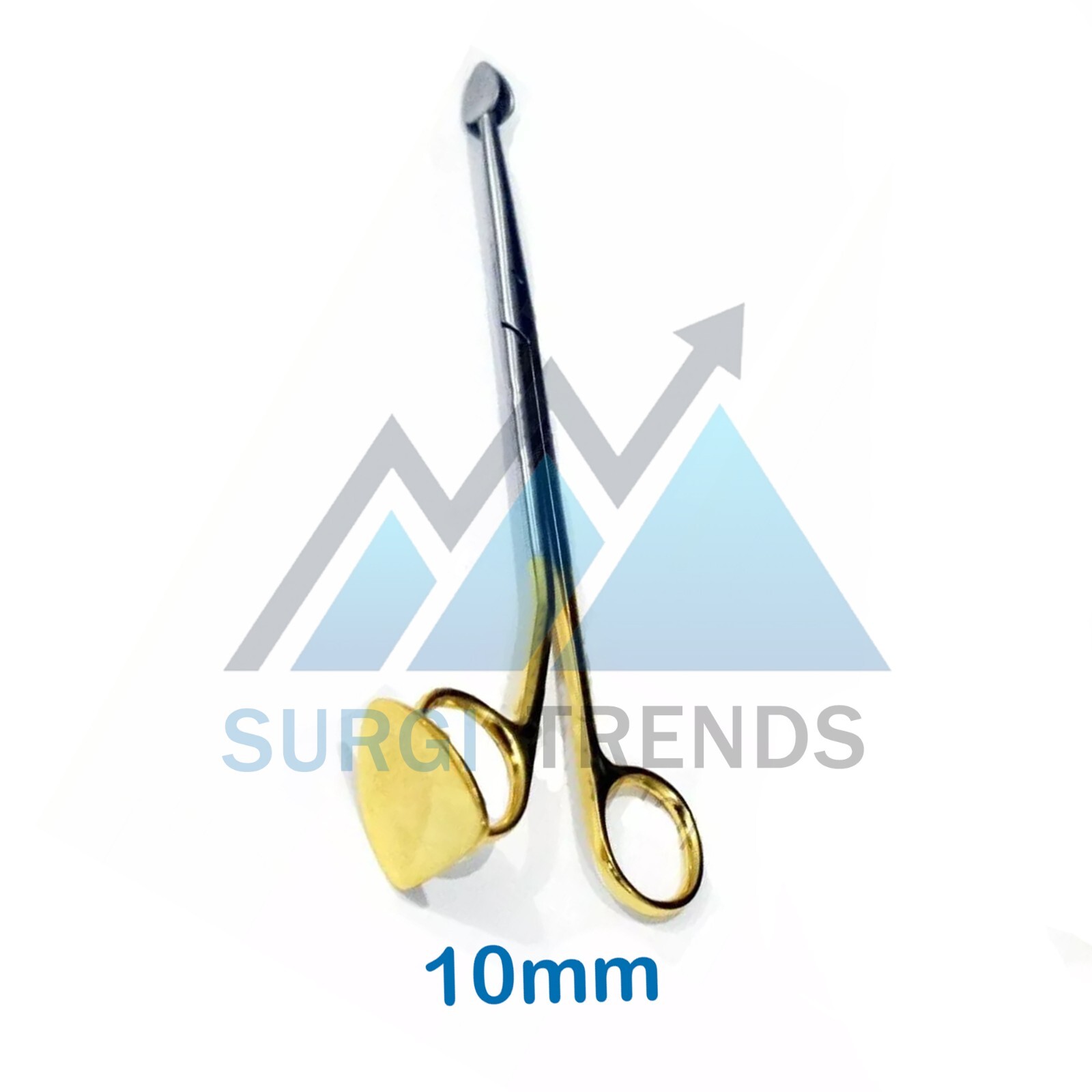 OR Grade Trepsat Facial Flap Dissector Scissors Set of 3pcs 10mm 15mm 20mm NEW