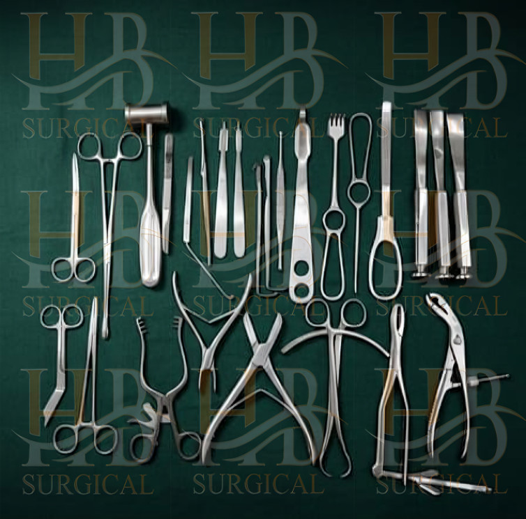 Basic Orthopedic Surgery Kit German Orthopedic Surgical instruments Set of 25Pcs