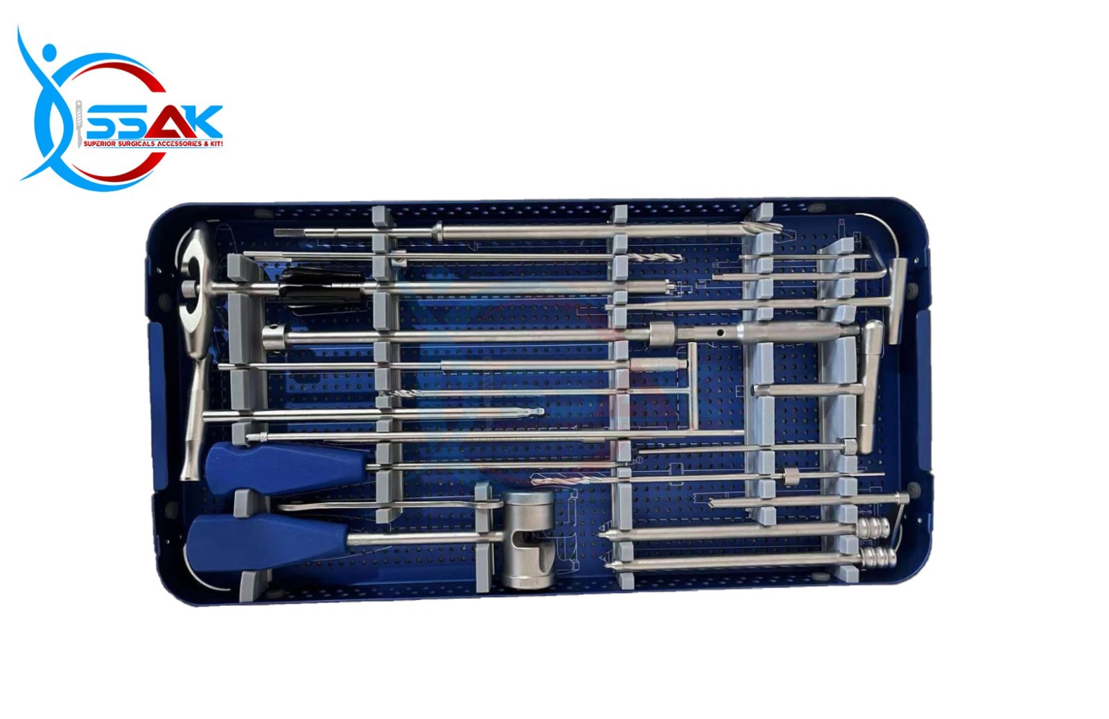 Bone PFNA Interlocking Nail Instruments Tibial Intramedullary Set Orthopedic