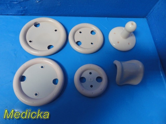 Lot of 6 Silicone Gynecologic Pessaries – Ring, Gehrung & Gellhorn Types ~ 38832