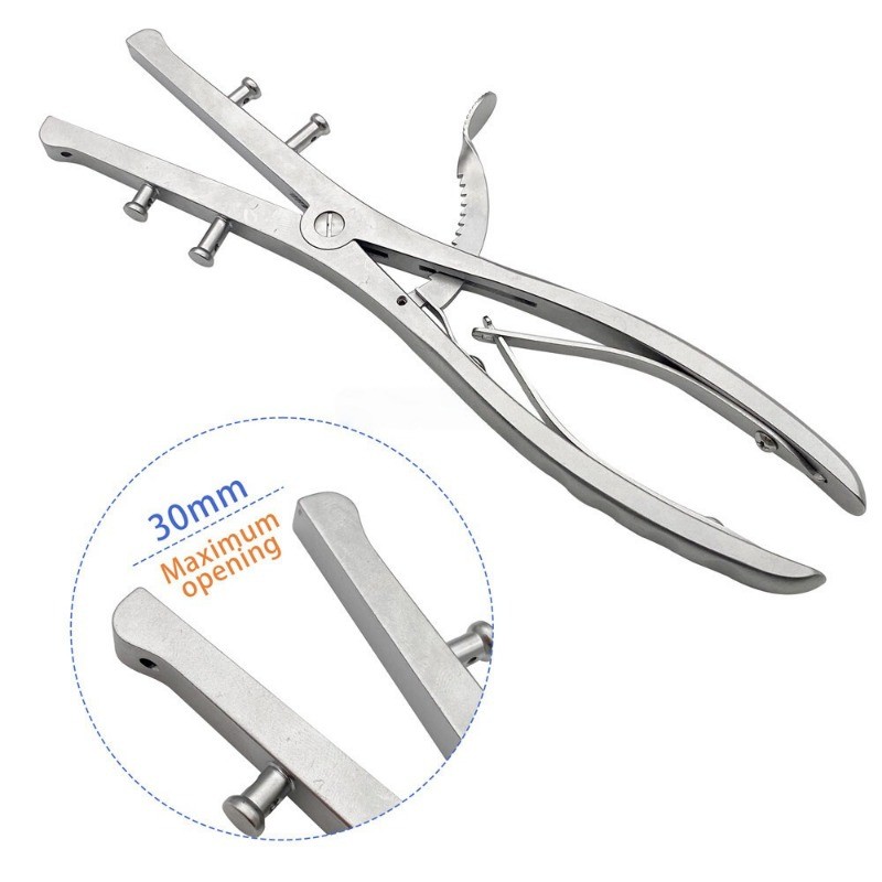 Orthopedic Stainless Steel Cerclage Wire Tightening 235mm Wire Tighten Forceps
