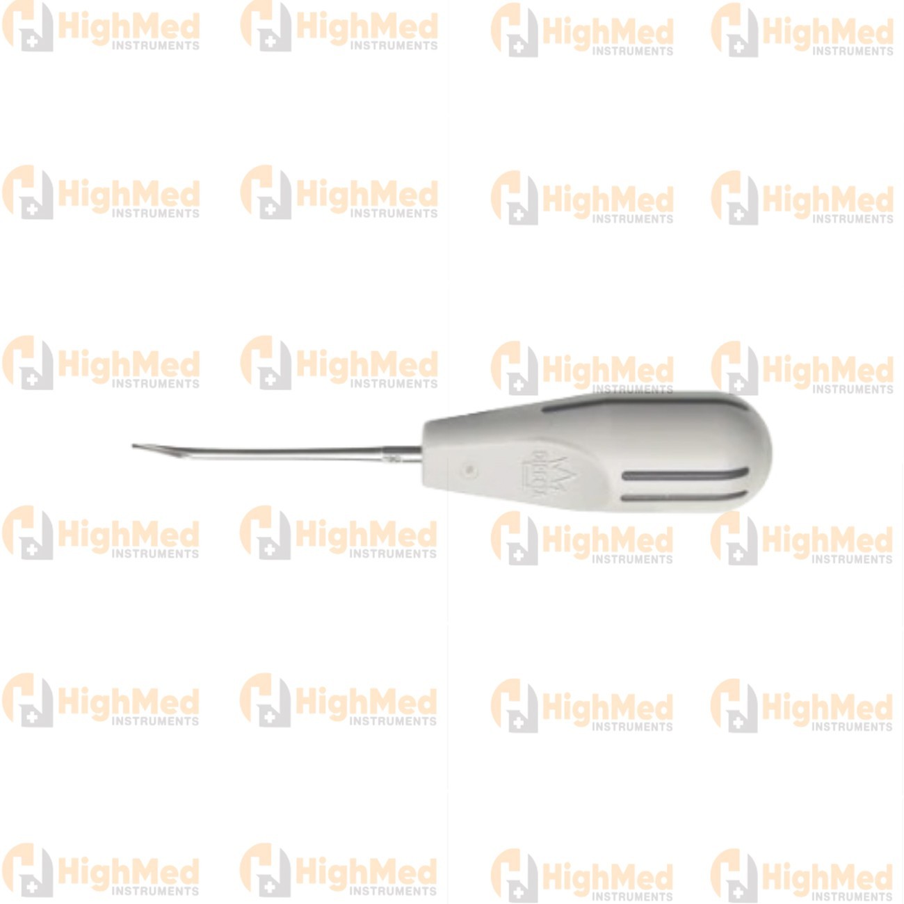 Directa Dental 506341 The Original Luxator Extractor Single End 3mm Curved Black