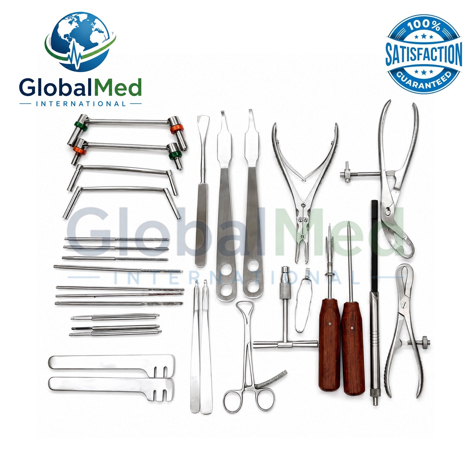 Small Fragment Instruments Orthopedic Surgical Instruments Set 30 Pcs