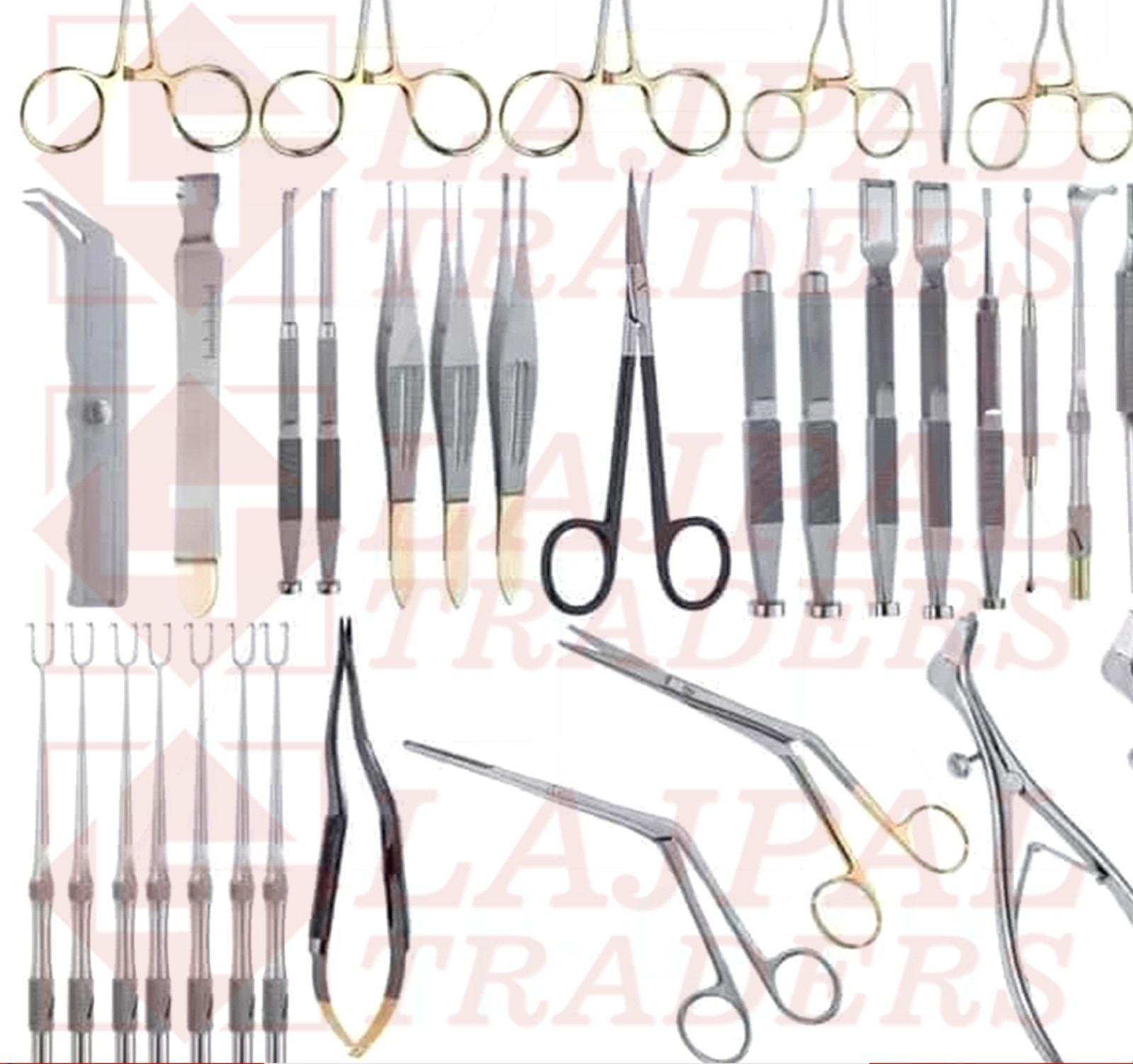 Tebbetts Rhinoplasty Instrument 40 Piece Set German Stainless Steel Good Quality