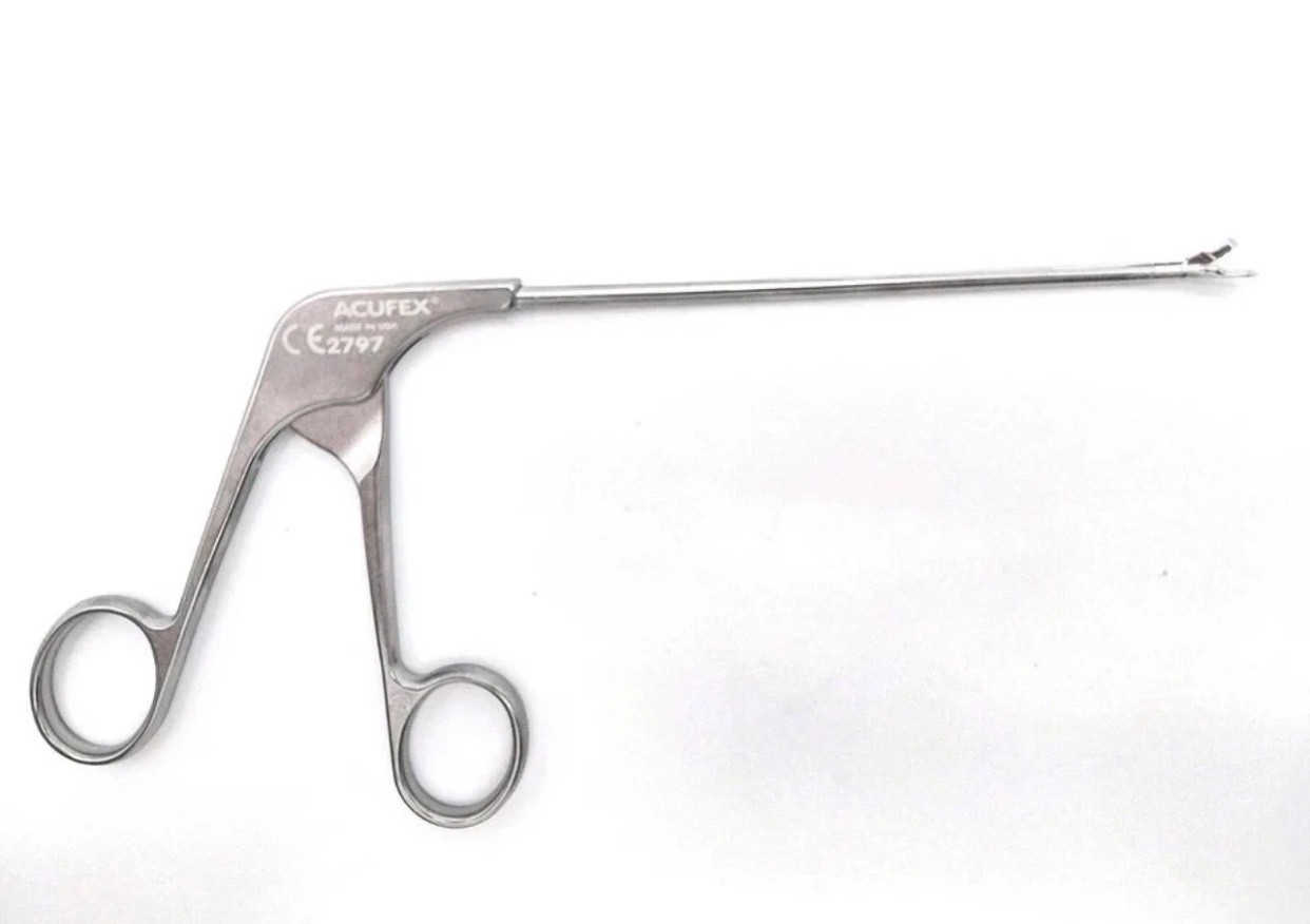 Smith & Nephew Acufex 012047 Duckling Basket Punch Curved Right Arthroscopy