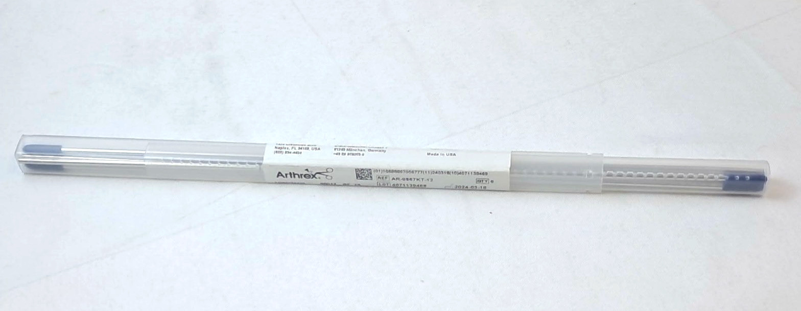 Arthrex AR-8967KT-12 Threaded Guidewire with Trocar Tip, 2.4 mm x 12″