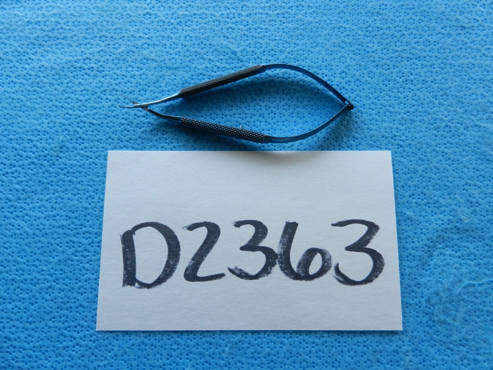 D2363 Rhein Surgical Ophthalmic Titanium Lens Forceps 05-2334A