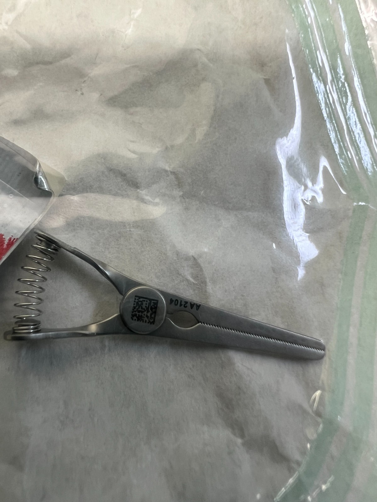 Lot of 2 Glover Stainless Steel Bulldog Vascular Clamps
