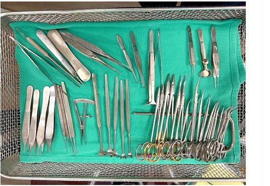 Lot of 44 Pcs Codman Bleph Instrument Set Surgical Orthopedic Instruments