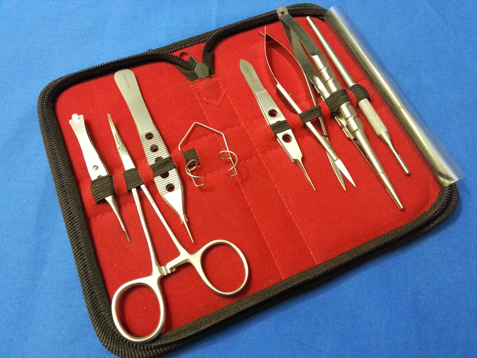 8 PC O.R GRADE BASIC EYE VETERINARY MICRO SURGICAL OPHTHALMIC INSTRUMENTS KIT #1