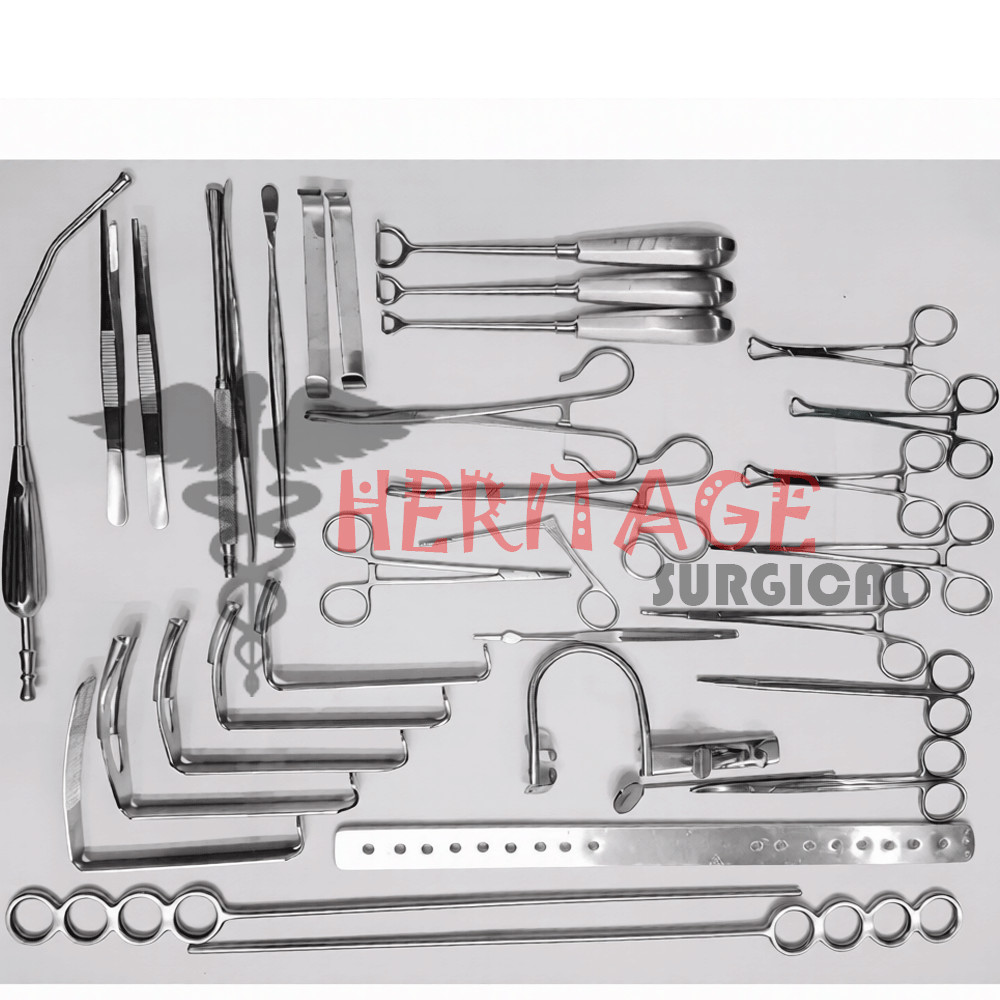TONSILLECTOMY & ADENOIDECTOMY 26pcs ENT Instruments Set