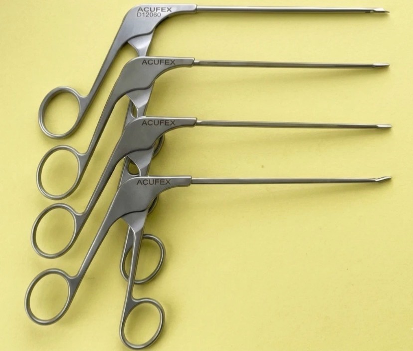 Acufex Surgical Set of 4 PCs Arthroscopy Punch Forceps