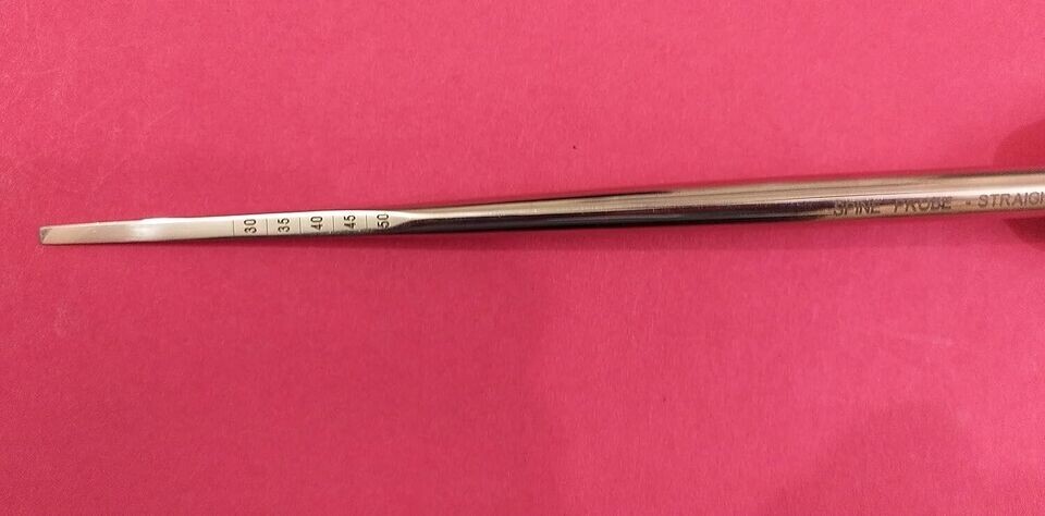 Bone Lenke Probe Palm Handle Straight Orthopedic Surgical Instruments