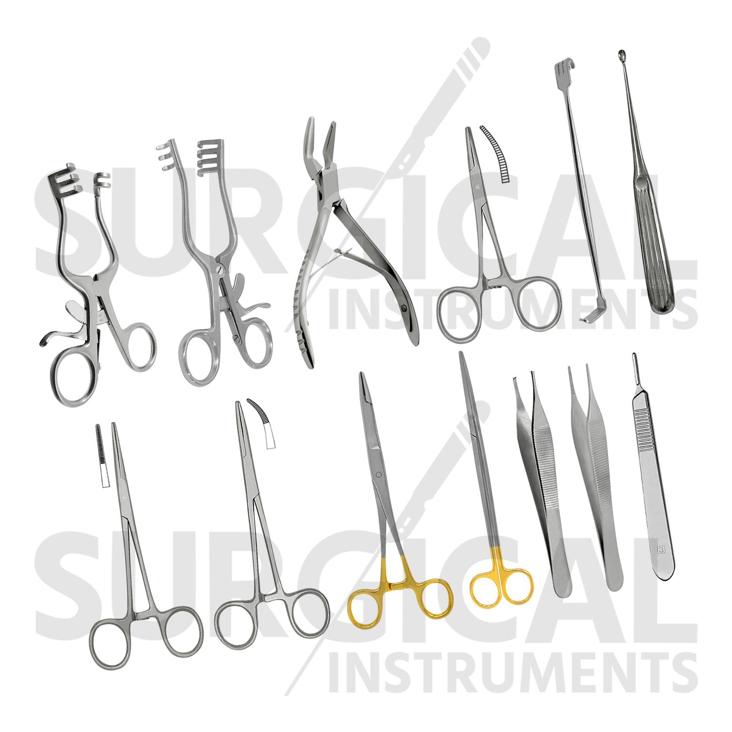 15 Pcs Ear Examination & Surgery Set Surgical Veterinary Instruments kit German
