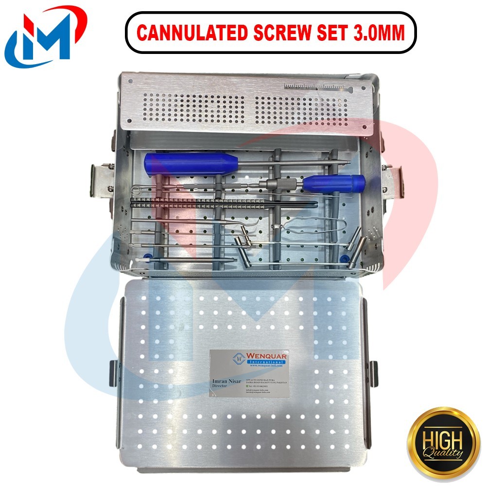 3.0mm Cannulated Screw Set Orthopedic Surgical Instruments