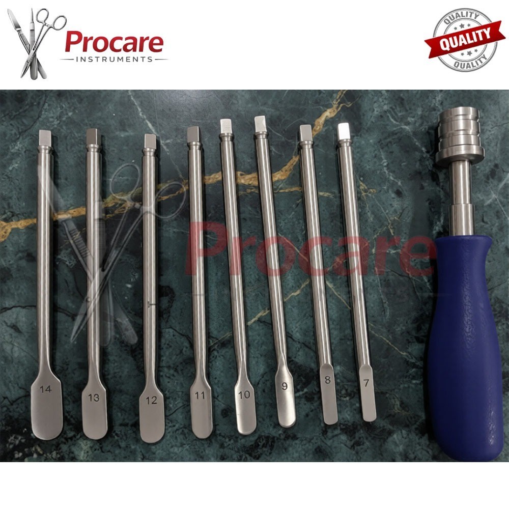 Spine Disc Distractor With Coupling Handle 7mm to 14mm Surgery Surgical Instrume