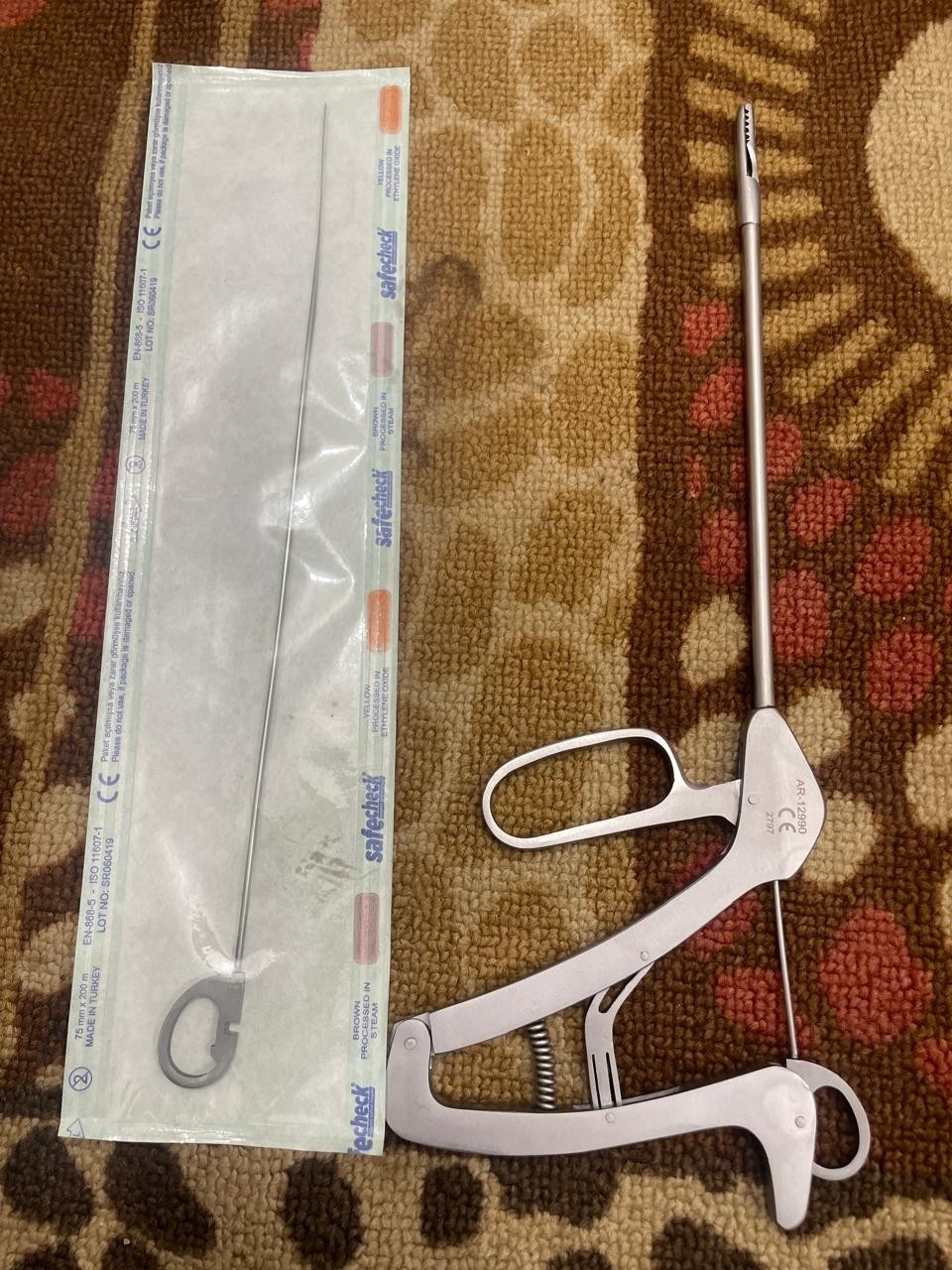 Arthrex AR-12990 knee scorpion suture passer with 6 needles arthroscopy surgical