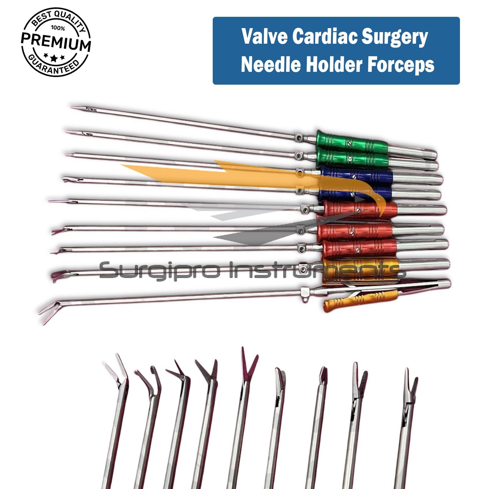 Minimally Invasive Valve Cardiac surgery Premium pcs 9 Set Surgical Instruments