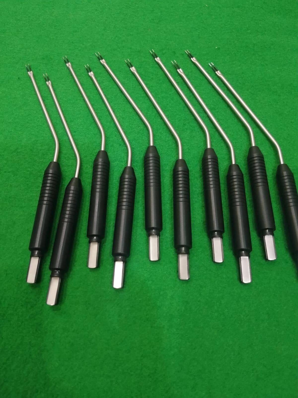 10Pcs set of Nasal Bi-Turbinate Probe 17.5cm Electro surgical ENT Surgery