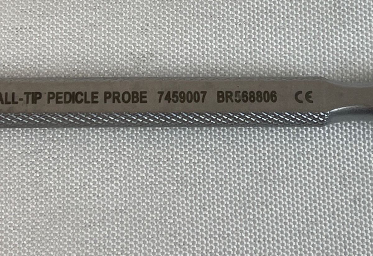 Nuvasive 7459007 Armada 2mm Ball Tip Pedicle Probe Neurology Orthopedics Spine