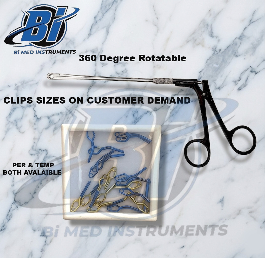 20 Aneurysm Clips & 1 Applicator for Neurosurgery SURGICAL INSTRUMENTS