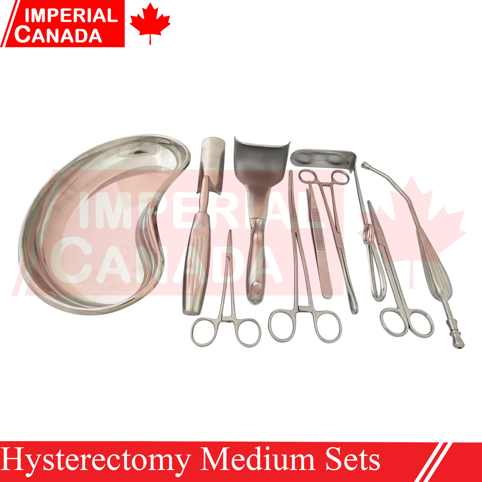 82 Pcs Hysterectomy Medium Set Vaginal Hysterectomy Kit Gynecology DS-1637