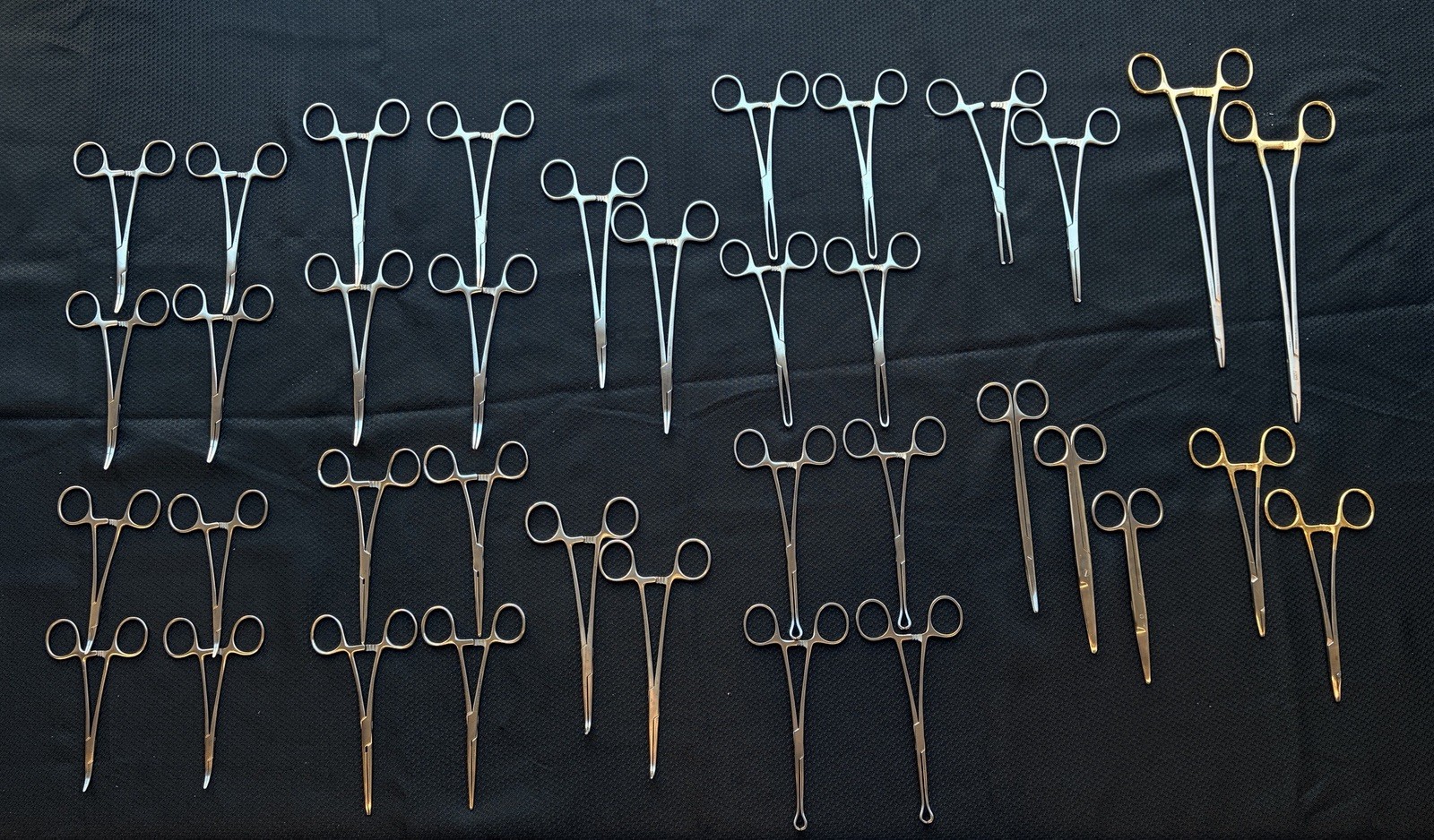 66 Piece V. Mueller General Surgical Instrument Tray w/ Case
