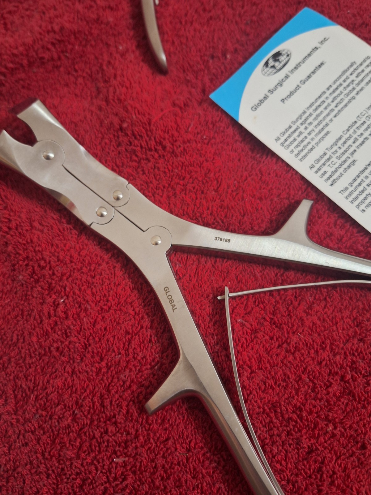 5 Stille Horsely Bone Cutting Forceps 10.5″ Angled Blades, S-shape Unused 10/13