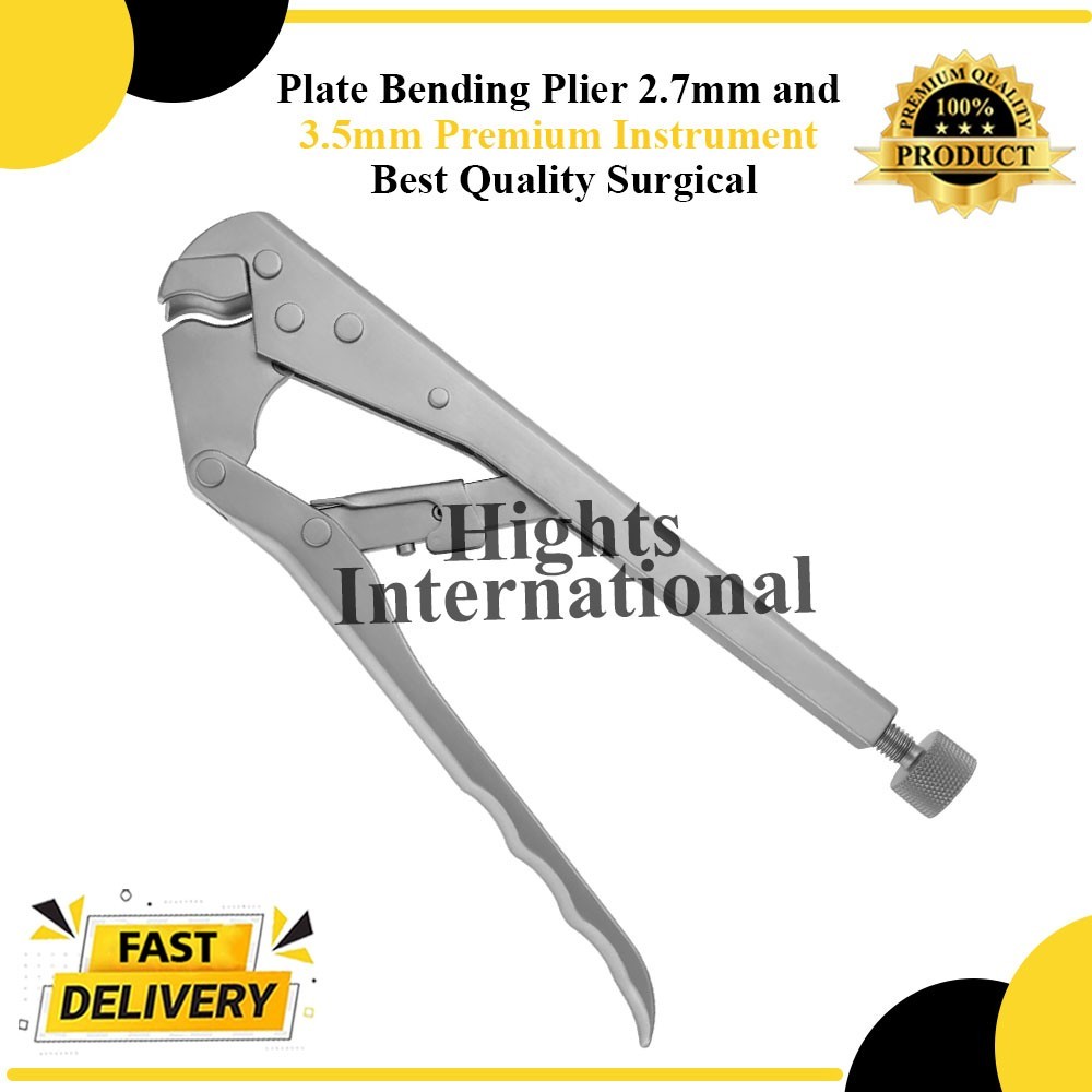 Plate Bending Plier 2.7mm and 3.5mm Premium Instrument Best Quality Surgical