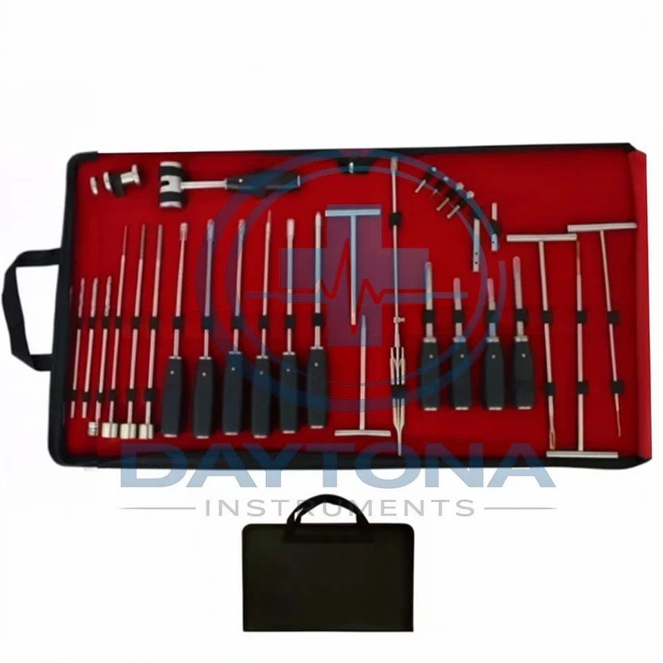 Equine Dental Complete Buccotomy Set Veterinary Tooth Extraction Kit for Horses