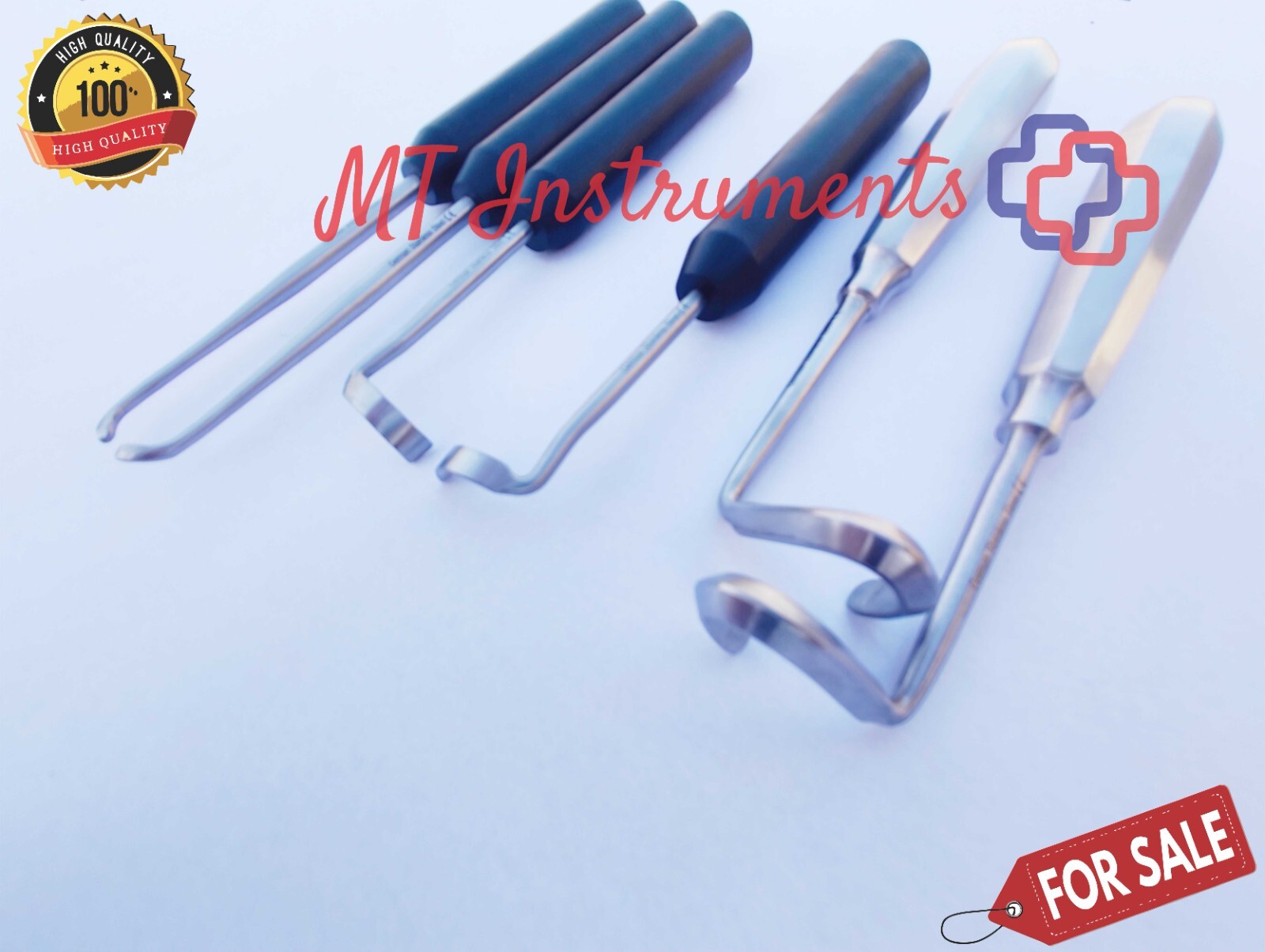 Rib Harvesting Instruments Doyen Raspatory Elevator Dissector Set of 6 Pcs CE