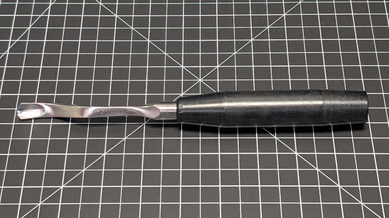 Life Instrument Co. USA 11mm Capener Lamina Gouge 752-9511-0 stainless surgical