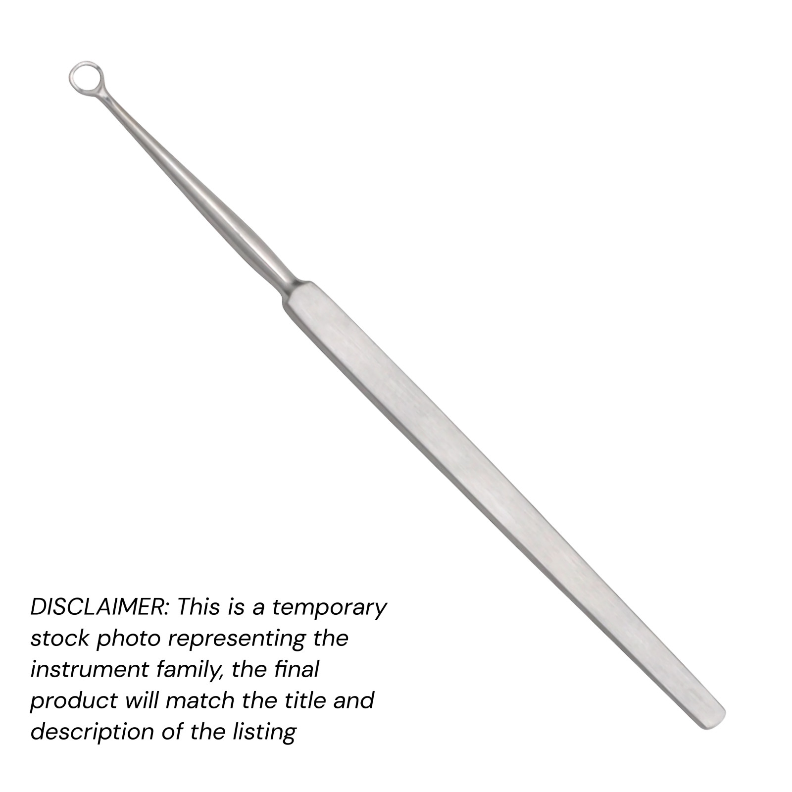 10 pcs Fox Dermal Curettes 5.5″ Round 2 mm Diameter Stainless XPRS OR Grade