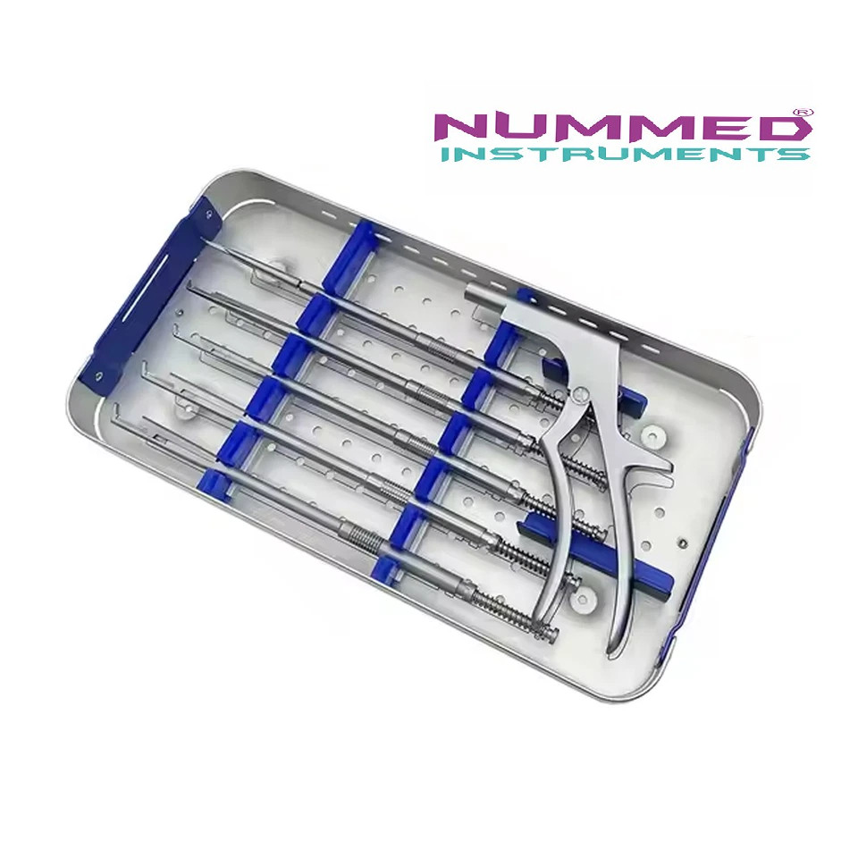 Interlaminar Kerrison Rotating Rongeur Set Spine Surgery Orthopedic Instruments