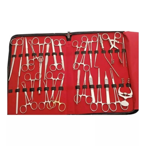 Professional Plastic Surgery Kit Surgical Instruments Set of 28 Pcs