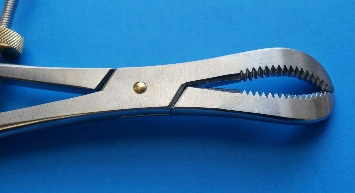 Turtle-Med Surgical Orthopedic Bone Reduction Forceps 9 -1/4″ with Speed Lock